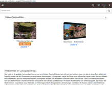 Tablet Screenshot of geoquest-shop.de